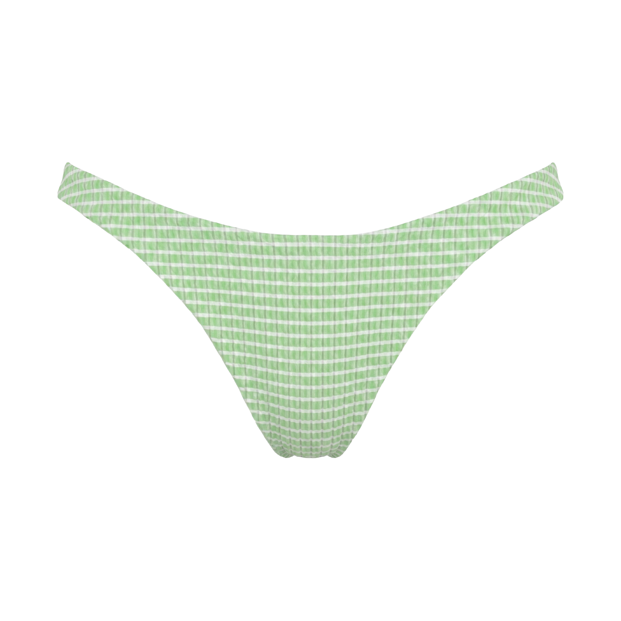 Green Jacquard Bikini Bottom 